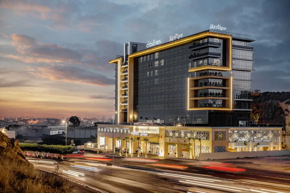 Citadines Abha at night
